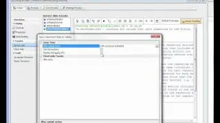 Dialog Save Data to Table Simple Server Side Action