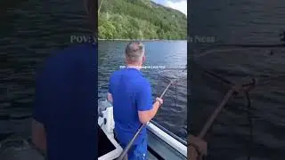 An afternoon fishing on Loch Ness!