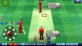 Real cricket 14 android gameplay trailer.(480p)