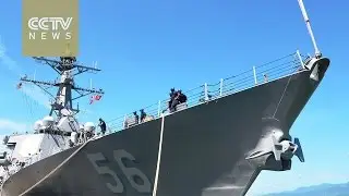 US warships make landmark visit to strategic Vietnam port