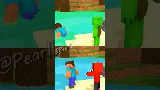 Good JJ vs Bad Mikey Toxic river. - Minecraft Animation #shorts #maizen #minecraft