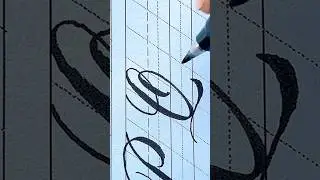 Letter Q #calligraphy #handwriting #calligraphyfonts #cursive #art #brushpencalligraphy #brushpen