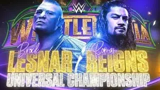 WWE Roman Reigns vs Brock Lesner - Wrestlemania 34 - PROMO
