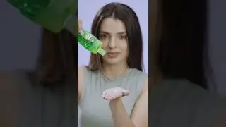 Hydrate with our 99% Pure AloeVera Gel! 💚 #asmr #wowskinscience #aloeveragel #shorts