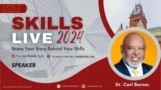 Cultivating A Resilient Mindset | Dr  Carl Barnes| Skills Live x Harvard Sci Center | 2025