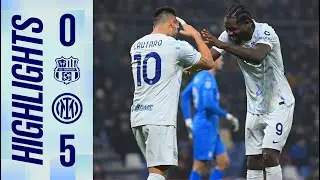 FIVE GOALS AND THREE POINTS 🖤💙 | SASSUOLO 0-5 INTER | SERIE A 25/26 HIGHLIGHTS 🇬🇧