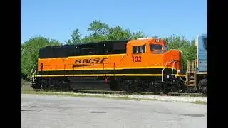 BNSF GP60M-3 102's Nathan Narrow Font K3LA Horn