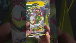 Evolving Skies Pack Pok&eacute;mon Trading Card Game Opening #evolvingskies #shorts #unboxing #pokemon