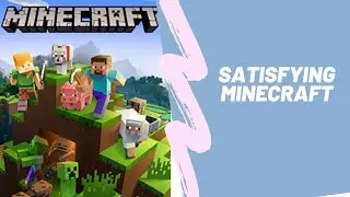 SATISFYING MINECRAFT PART-2 #shorts
