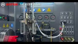 CAT C13E EUI Test On BOTEN