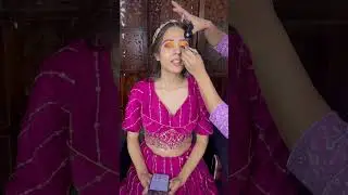 Bridal Haldi Makeup Tutorial @kinjaldesai6454 #shorts