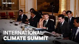 Macron opens climate summit in Paris, calls for &lsquo;finance shock &lsquo;
