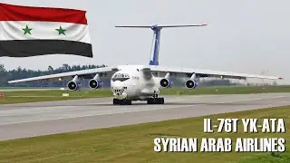 IL-76 YK-ATA Syrian Arab Airlines (UMMS 25.09.19) + Bonus Landings