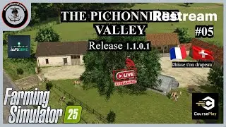 The Pichonnière Valley, RP, Récolte de Maïs et plus encore ... | FS25 #05
