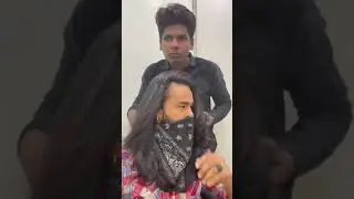 HAIRSTYLE #shorts #hair #kgf #trending