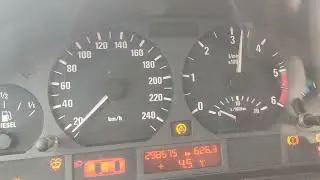 E46 330d 500hp winter tyres run