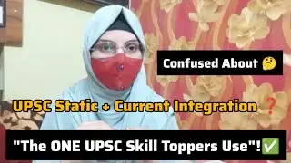 &ldquo;Static + Current Affairs integration= UPSC Success 🔥&rdquo;||Don't miss it 🙏#upsc #iasaspirant 