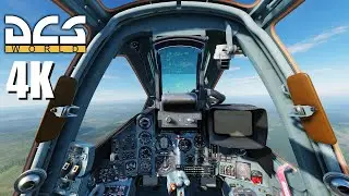 Su-25T SEAD Strike: Taking Down a USA HAWK SAM Site in Enemy Territory | 4K Max Graphics | DCS World