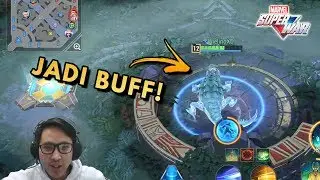 LOKI NYAMAR JADI BUFF! REACTION MARVEL SUPER WAR.EXE