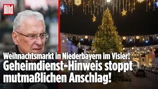 ANSCHLAG VERHINDERT: F&uuml;nf Verd&auml;chtige festgenommen &ndash; Weihnachtsmarkt in Bayern im Visier