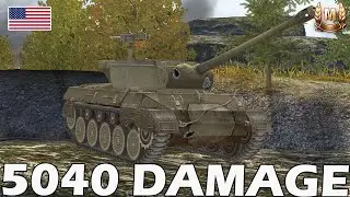 M18 Hellcat | 5,040 DAMAGE | WoT Blitz ACE Replays