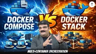 Ep 117/135 Docker Compose vs Docker Stack Multi-Container Orchestration Explained | DevOps Tutorial