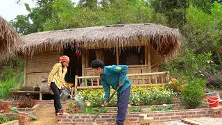 CEO helps single mother to build new life, single mother story -Harvest kohlrabi, go to market sell