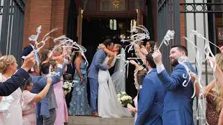 Margaret & Spence Beautiful Wedding at the Detroit Masonic Temple