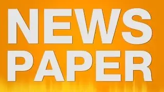 Newspaper SOUND EFFECT - Reading Newspaper Flipping Newspaper SOUND