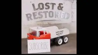 Rusty Toy Truck Restoration - Restoring a Vintage Metal Dump Truck to New!#restoration#antique#rusty
