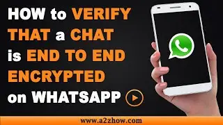 How to Verify that a Chat is End to End Encrypted on Whatsapp