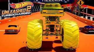 Hot Wheels Unleashed 2: BIGFOOT Monster Truck goldenfoot skin