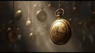 The Clockmaker's Atelier  Steampunk Ambience with Ticking Clocks & Rain 時計職人のアトリエ