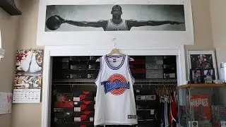 The Space Jam Tune Squad Michael Jordan Jersey