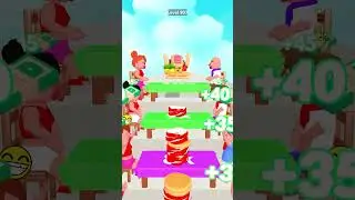 Pancake Run 🥩🥡🍣 #shorts #game #max #trending #gameplay