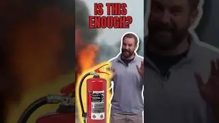 FIRE MYTHS: Is a portable extinguisher ENOUGH for heavy equipment? #shorts #heavyequipment
