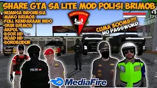 SHARE GTA SA LITE MOD POLISI GEGANA OFFLINE RINGANN CUMA 300MB!!!