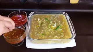 Chicken corn soup recipe@CookingwithAsifa