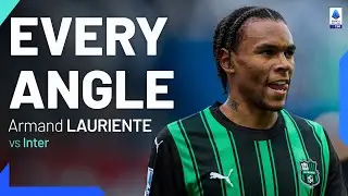 Laurient&egrave; sinks Inter with a belter | Every Angle | Sassuolo-Inter | Serie A 2023/24