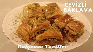EL AÇMASI ÇITIR ÇITIR CEVİZLİ BAKLAVA / TÜM PÜF NOKTALARIYLA