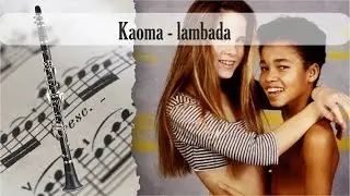 Partitura Kaoma - lambada versión Uno Clarinete Soprano
