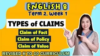 TYPES OF CLAIMS| Fact Policy Value|Evaluating Persuasive Texts|| GRADE 8|MATATAG||QUARTER 2| WEEK 1