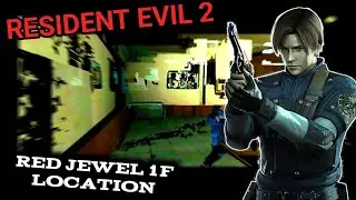 OMG NO LICKERS! Resident Evil 2 Red Jewel 1F Location