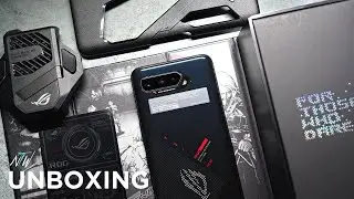 Asus ROG Phone 5 + AeroActive Cooler 5 Unboxing - Best Gaming Phone in 2021