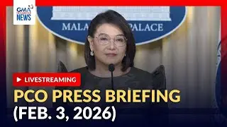 LIVE - PCO press briefing (Feb. 3, 2026) - Replay | GMA Integrated News
