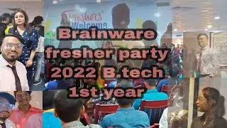 @BrainwareUniversityKolkata#Brainware fresher party 2022#what makes brainware university(Kolkata)?
