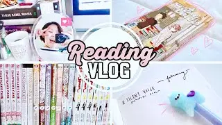 COZY MANGA DAY, A SILENT VOICE, & NOTE TAKING | reading vlog 🌸