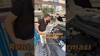 ❗️3.300.000₺ Krediyle Rent A Car Kuruyorum Part 2 #shorts #araba #automobile