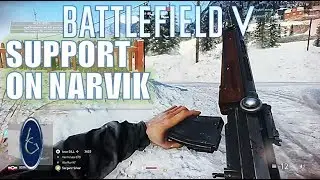 Battlefield 5 Beta: &lrm;Grand Operations on Narvik as Support(4K Gameplay Only)