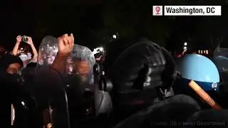 U.S. Park Police Releases Video of Violent Mob Attacking Officers with &lsquo;Bricks, Glass, and Bottles&rsquo;
